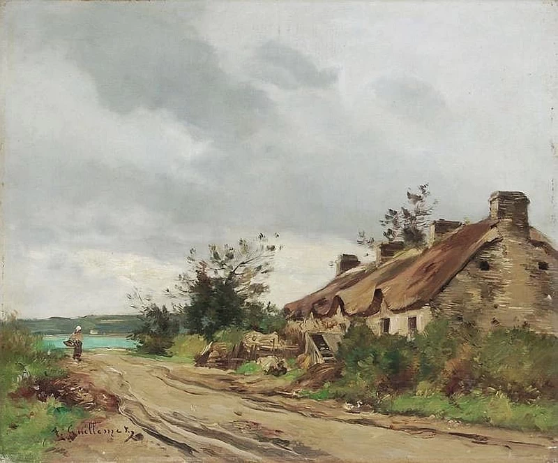 Paesaggio della Normandia, Nach 1881